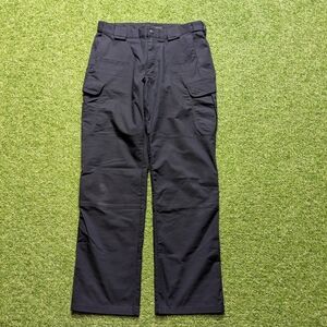 5.11 Tactical Pants Mens 32x32 Navy Blue Stryke Ripstop Cargo Workwear Utility